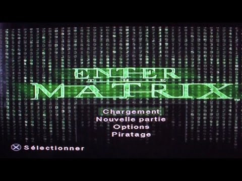 code de enter the matrix sur playstation 2