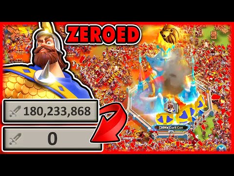 180M Power WHALE Gets ZEROED in KVK 1 - Rise of Kingdoms