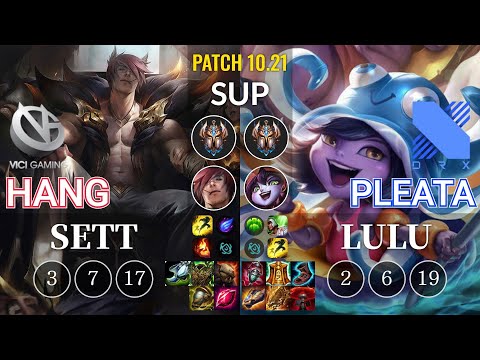 VG Hang Sett vs DRX Pleata Lulu Sup - KR Patch 10.21