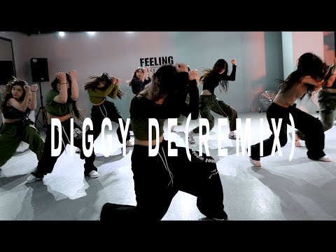 wony choreography / Charly Black, Sak Noel, Cali Y El Dandee - Diggy Dee / @feelingdance_official