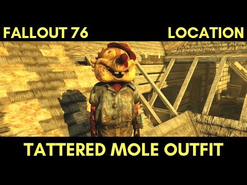 Fallout 76 Park Ranger Mascot Tattered Mole Outfit Location