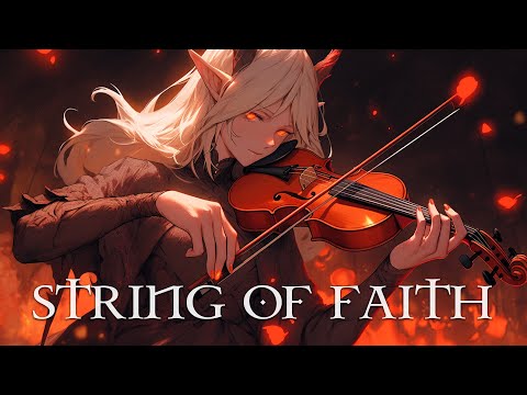 "STRING OF FAITH" Pure Dramatic 🌟 Most Powerful Violin Fierce Orchestral Strings Music