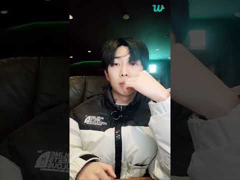 Bro had a great Valentine's 😭💀 #bts #weverselive #rm #namjoon #hickey #fypshorts