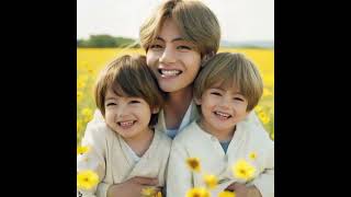 Download lagu BTS kim Taehyungwith his  future kids #cute #shorts #viral mp3
