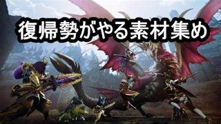 [モンハンサンブレイク]　効率なんて知らない素材集め