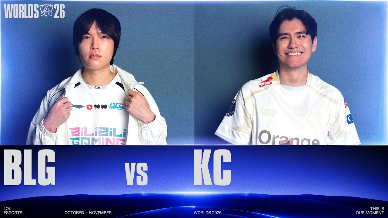Vídeo: 🎬 BLG vs. KC | WORLDS 2026 | Swiss Stage | Day 08