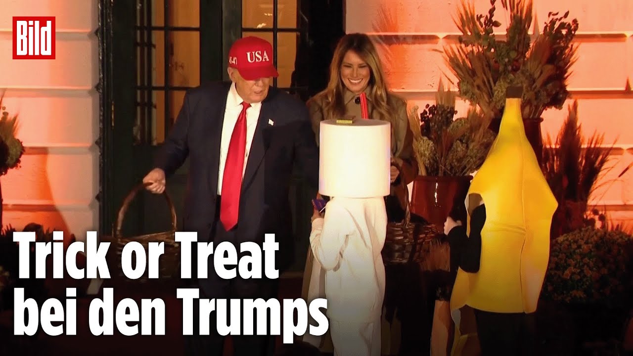 Kein Geld für die Regierung: Trump feiert trotzdem Halloween