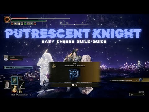 Putrescent Knight EASY Boss Cheese Guide - Stone Coffin Fissure (St. Trina) | Elden Ring DLC