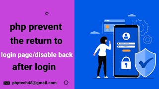 how to prevent browser from going back to login form page once user is logged in