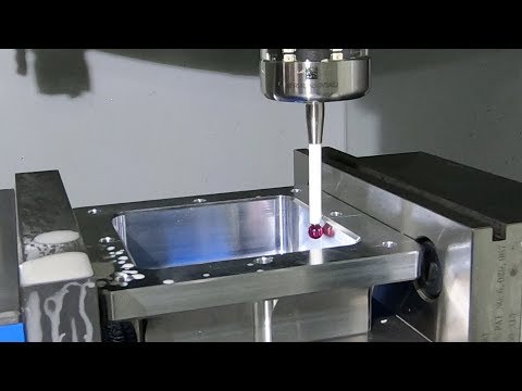 Renishaw Probe Accuracy Test in a Haas CNC Mill