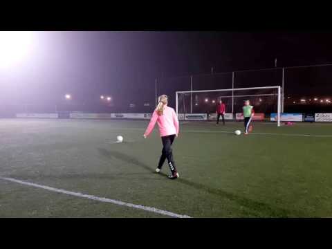 Na de training nog even penalty's oefenen.....Spartanen Mo15-2