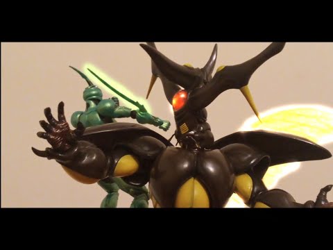 Guyver Stop Motion "Guyver C vs. Zx-Tole" My Top Stop-Motion Scenes #guyver #stopmotion