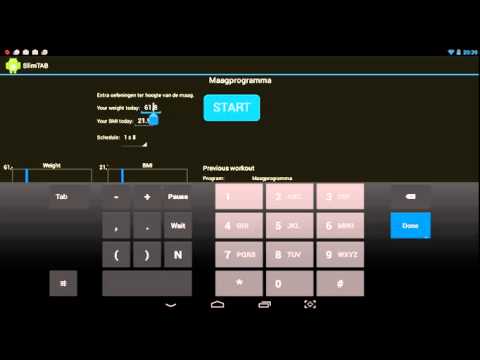 slimtab exercise select