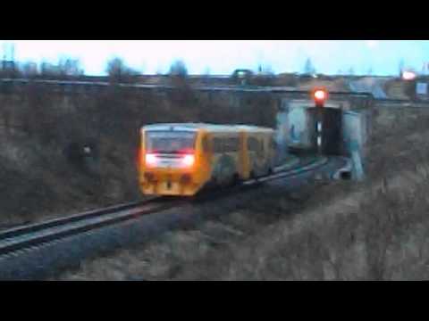 Vlak Os 17611 (ČD 814.058) - Jirkov, 29. 1. 2013