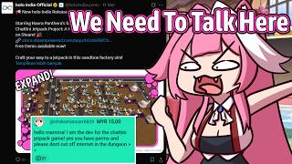 Raora Mamma Reaction When Chattini's Game Dev Come To The Stream【Hololive EN】