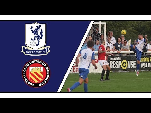 Enfield Town 3-1 FC United Of Manchester Pre-Season | Highlights