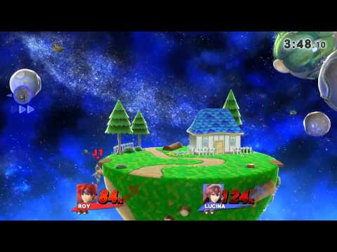 [SSB4] Roy (me) vs Lucina #REKT