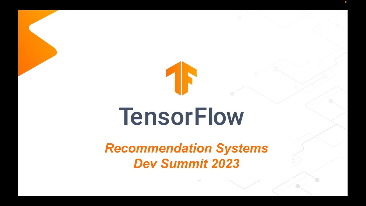 Recommendation Systems Dev Summit