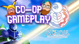High IQ Gamers Only! - ZORYA: The Celestial Sisters - Co-op Gameplay Let's Play
