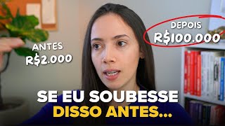 Se VOCÊ TEM MENOS DE R$10 MIL REAIS, VEJA esse VÍDEO!
