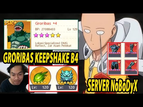 🔥🔥ULTRA ULTIMATE GRORIBAS SSR+ BINTANG 4 MILIK NoBoDyX [SULTAN BARU] - ONE PUNCH MAN The Strongest