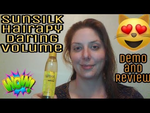 Sunsilk Hairapy Daring Volume Spray: Demo and Review