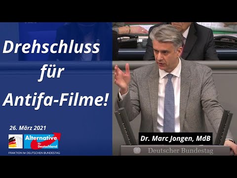 Dr. Marc Jongen, MdB AfD – DREHSCHLUSS FÜR ANTIFA-FILME!
