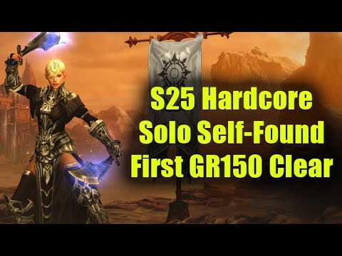 World First Hardcore GR150 Solo in Season 25 - Inna Mystic Ally Monk