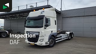 DAF CF 440 6X2 Palfinger T22-31MPA Hooklift Lift Axle Automatic Euro hook lift truck for sale - Image 4 | Autoline TZ DAF CF 440 6X2 Palfinger T22-31MPA Hooklift Lift Axle Automatic Euro hook lift truck | Image 4 - Autoline