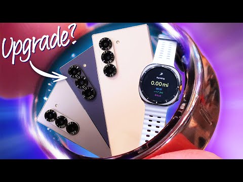 Galaxy Z Fold 6, Flip 6, Ring + Watch Ultra: BIG Samsung Upgrades Are Here! 😮