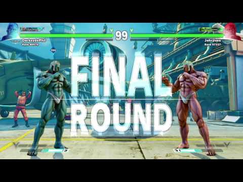 Street Fighter V DLC: Urien Premiere MP pt17 - CLOSE Urien Mirror!