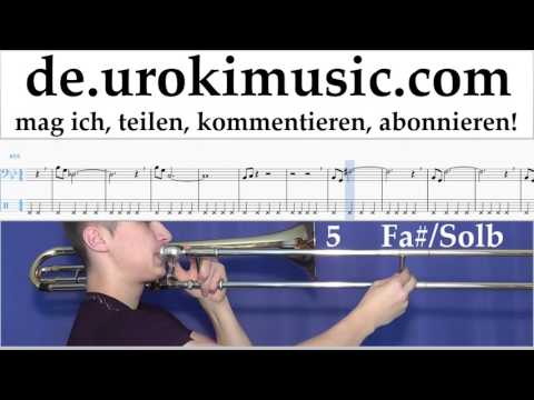Posaunenunterricht Mission Impossible - Theme Noten Lernen Teil#2 um-i995