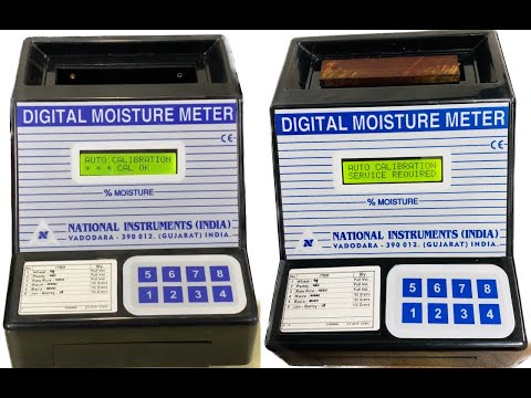 Digital Moisture Meter DMA Auto Calibration