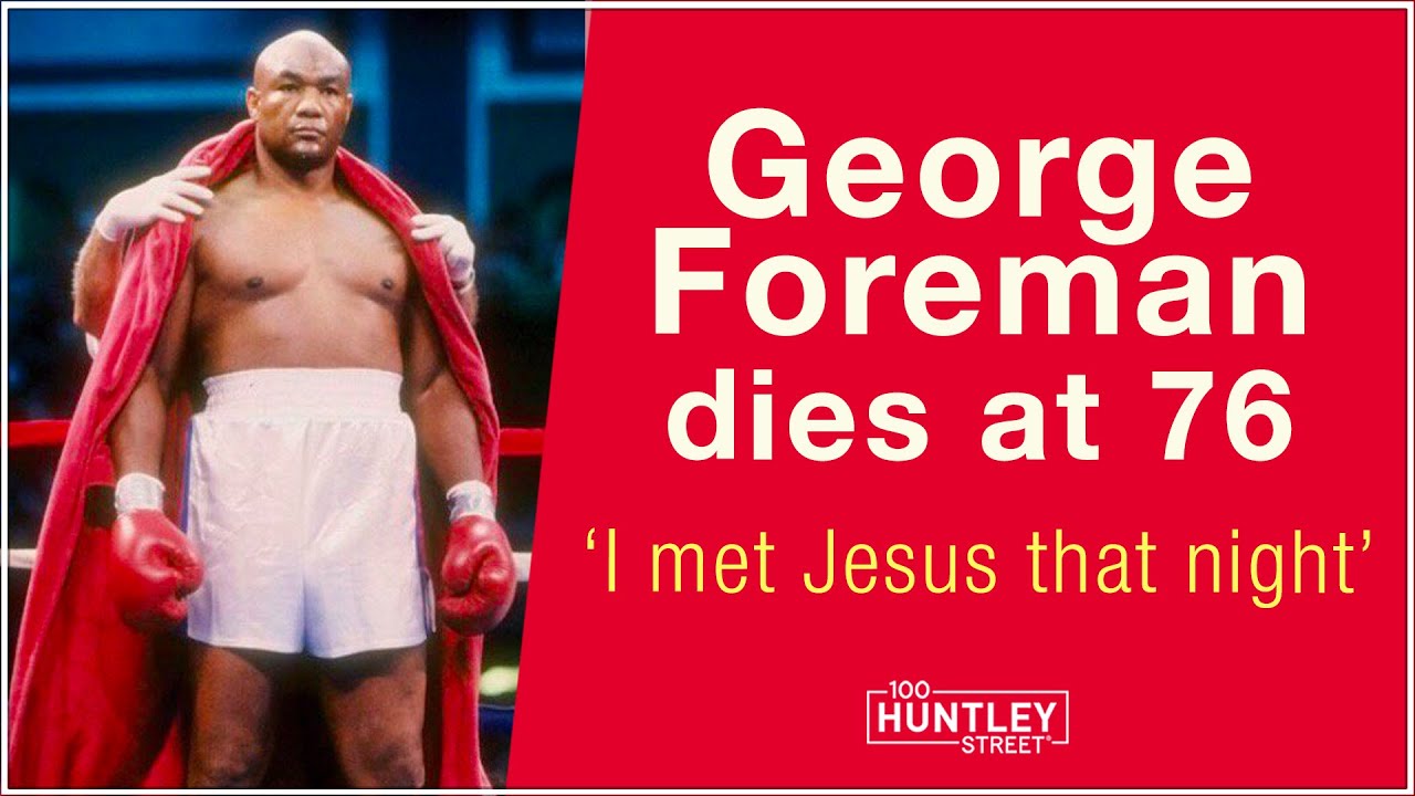 George Foreman (1949-2025) Testimony: I met Jesus Christ that night