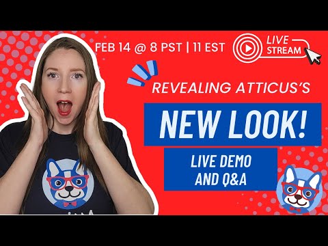 Psst... Guess What? Atticus Has a Brand New Look! Livestream with Monique