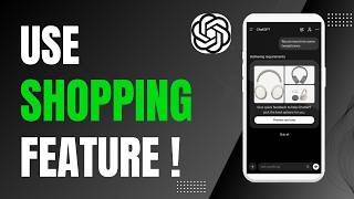 How to Use ChatGPT Shopping Feature 2026 !