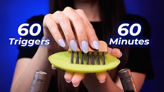 ASMR for People Who Get Bored Easily | 60 Triggers in 60 Minutes (No Talking)