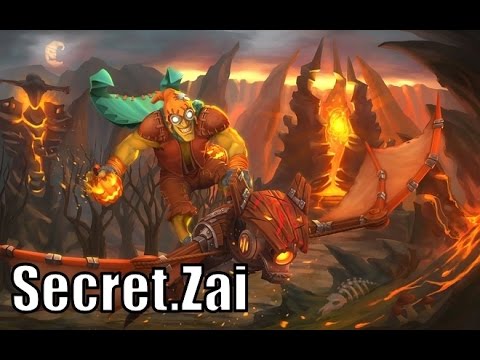 Team Secret Zai Batrider gameplay-  Ranked Match 17.01