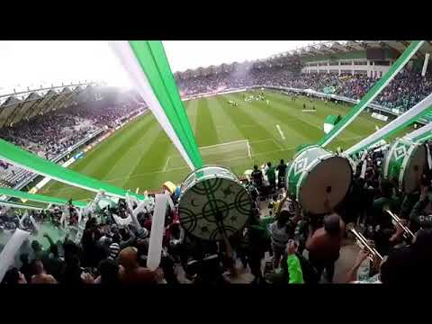 "Recibimiento Los Devotos (Deportes Temuco) de local Vs Colo Colo" Barra: Los Devotos &bull; Club: Deportes Temuco