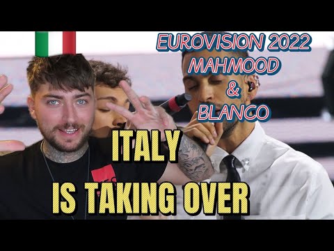 Eurovision 2022!! Mahmood & BLANCO - Brividi - Italy 🇮🇹 National Performance [REACTION]