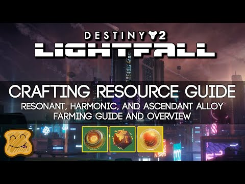 Destiny 2 The Final Shape Crafting Resource Guide - Ascendent Alloy Farming Guide
