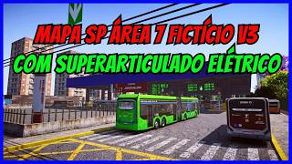 🔴Gameplay Proton Bus Simulator | Mapa SP Área 7 Fictício V3 | Linha 968P-10 | PBSU #cqmods