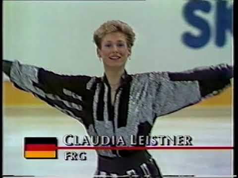 Claudia Leistner FRG - 1989 European Figure Skating Championships Original Program