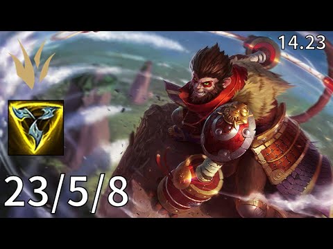 Wukong Jungle vs Graves - EUW challenger | Patch 14.23