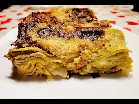 LASAGNE DI VERDURE   DELIZIOSE E LEGGERE   RICETTA SEMPLICE E VELOCE   Lasagna vegetariana