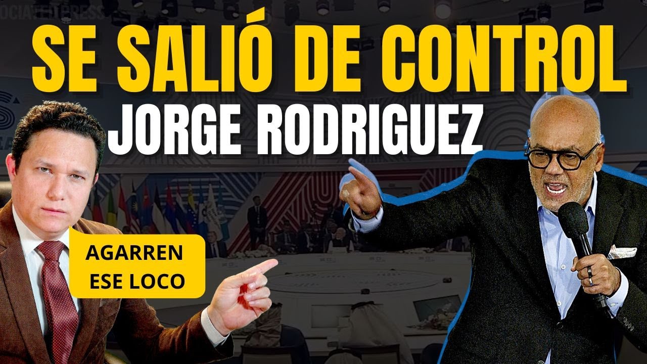 JORGE RODRIGUEZ DESCRIBIÓ EL FASCISMO, PERO TERMINÓ SEÑALANDO EL CHAVISMO COMO EJEMPLO