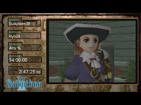 Suikothon II - Suikoden III (Any%), Part 2 by Hyo24