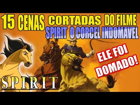 15 CENAS DELETADAS DO FILME SPIRIT O CORCEL INDOMAVEL - storyboards