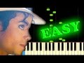 MICHAEL JACKSON SMOOTH CRIMINAL Easy Piano Tutorial