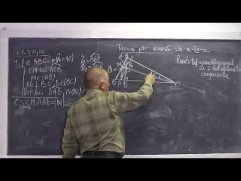 2/2 Lectia 639 - Probleme cu triunghi, paralelogram si romb - Manual pagina 116  - Tema la Clasa 7